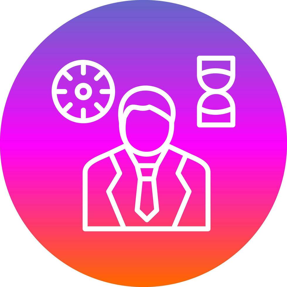 Busy Vector Icon Design