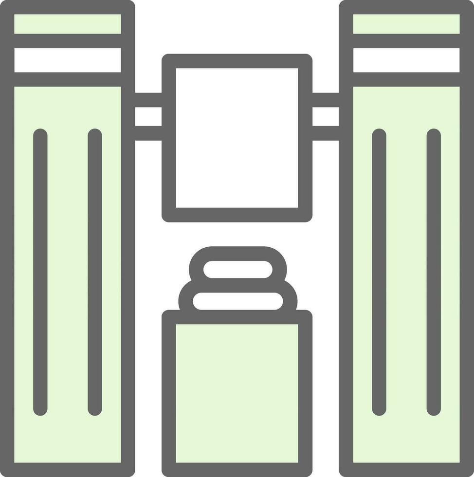 Clothes folder Vector Icon Design