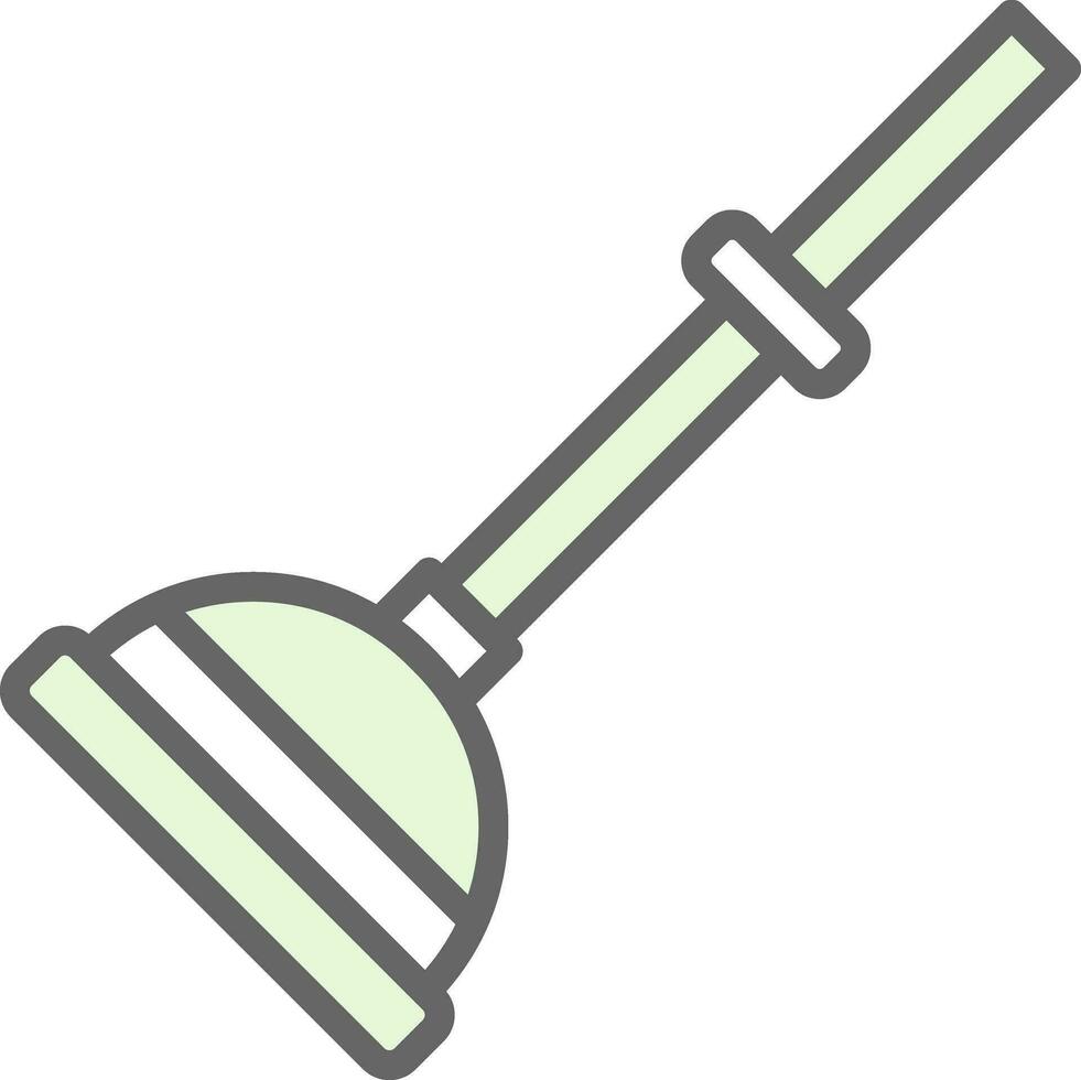 Plunger Vector Icon Design