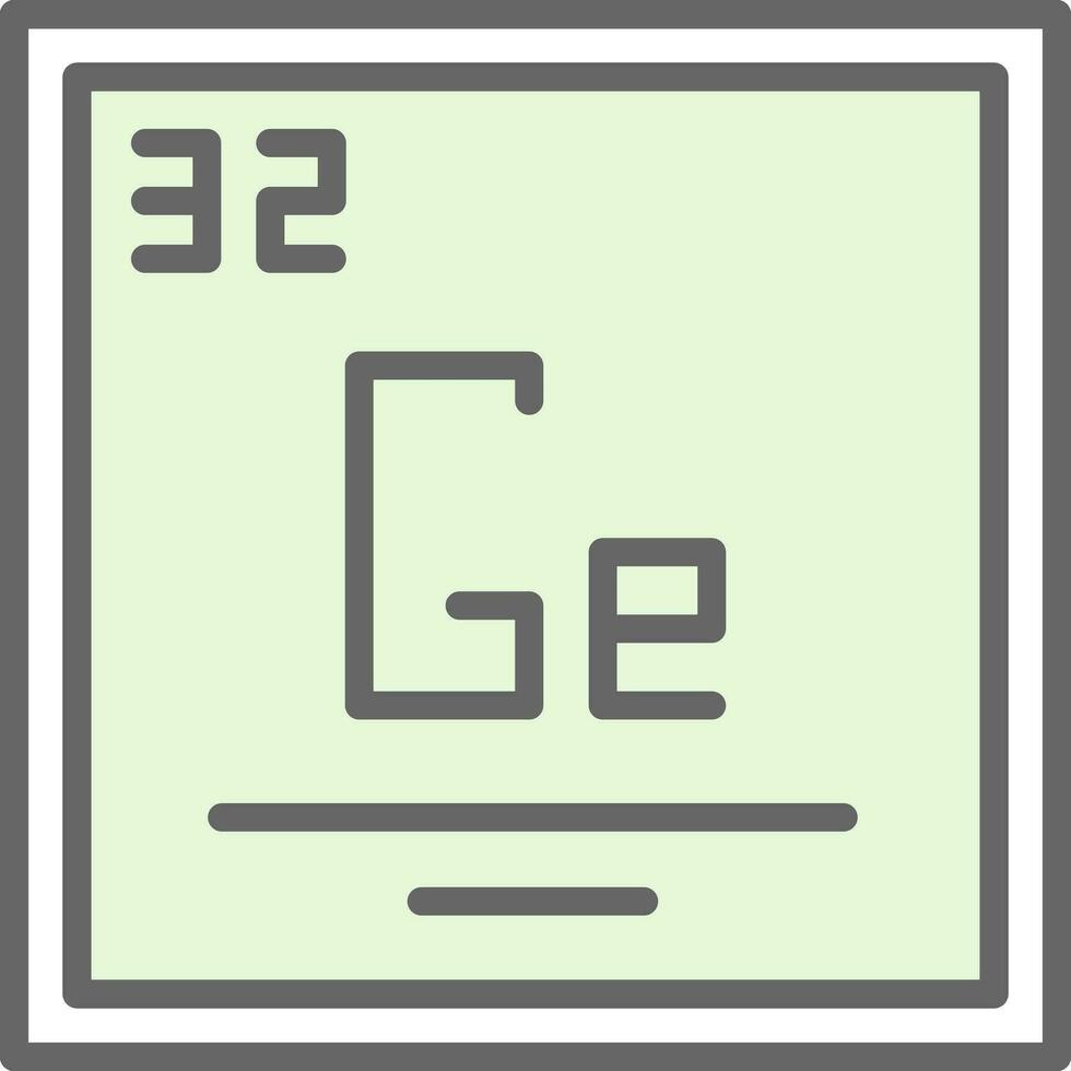 Germanium Vector Icon Design