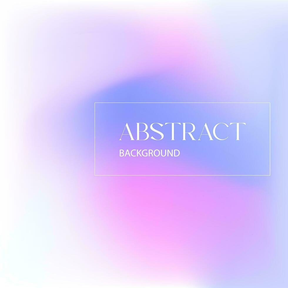 Abstract background template light design pastel gradient pink and blue color vector