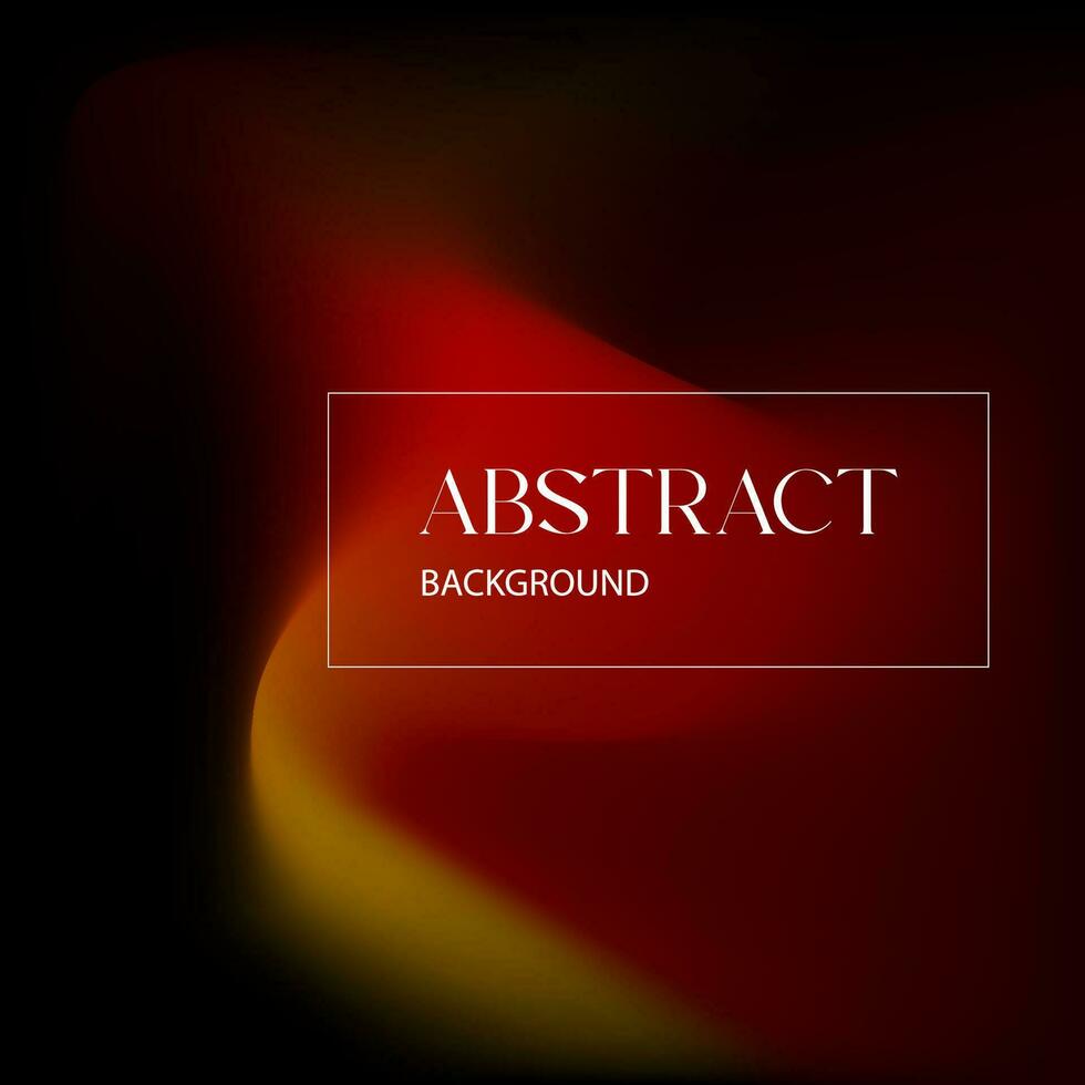 Abstract background template dark design red gradient color on black vector