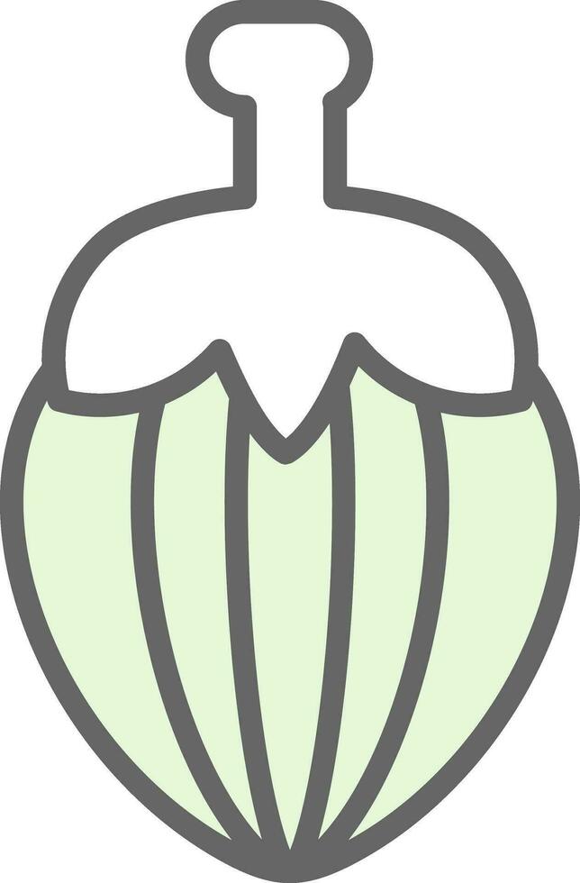 diseño de icono de vector de avellana