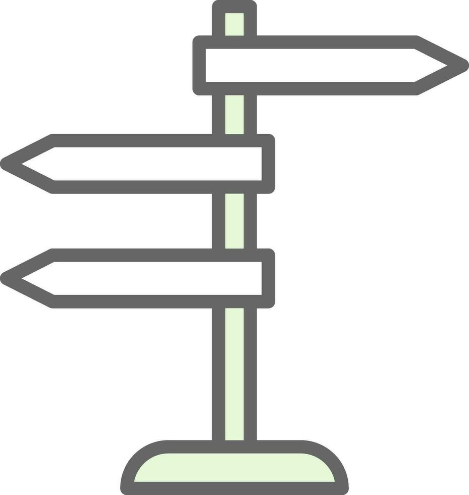 Signpost Vector Icon Design 24922336 Vector Art at Vecteezy