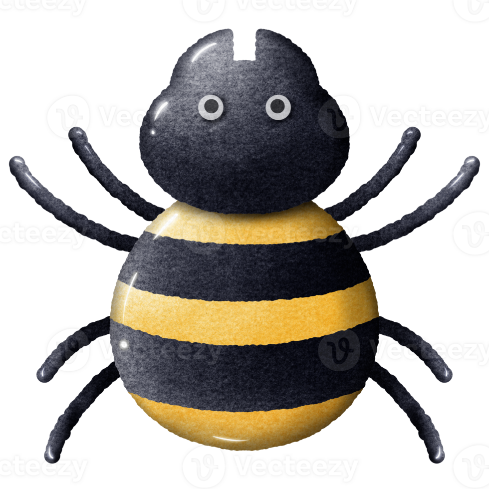 Cute 3d spider png