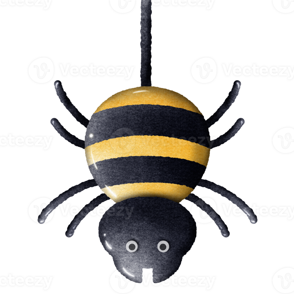 Cute 3d spider png