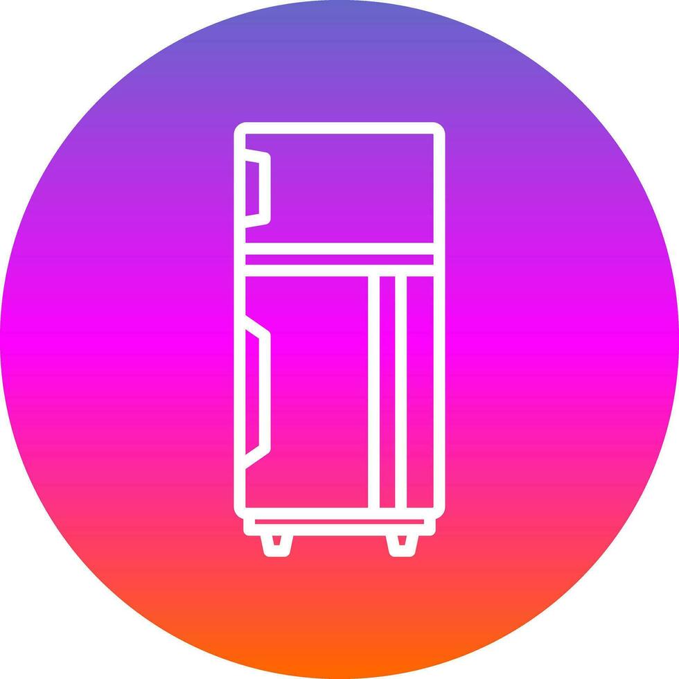 Fridge Vector Icon Design