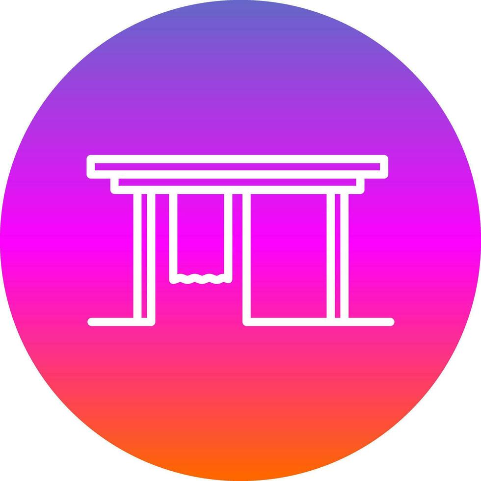 Changing room Vector Icon Design