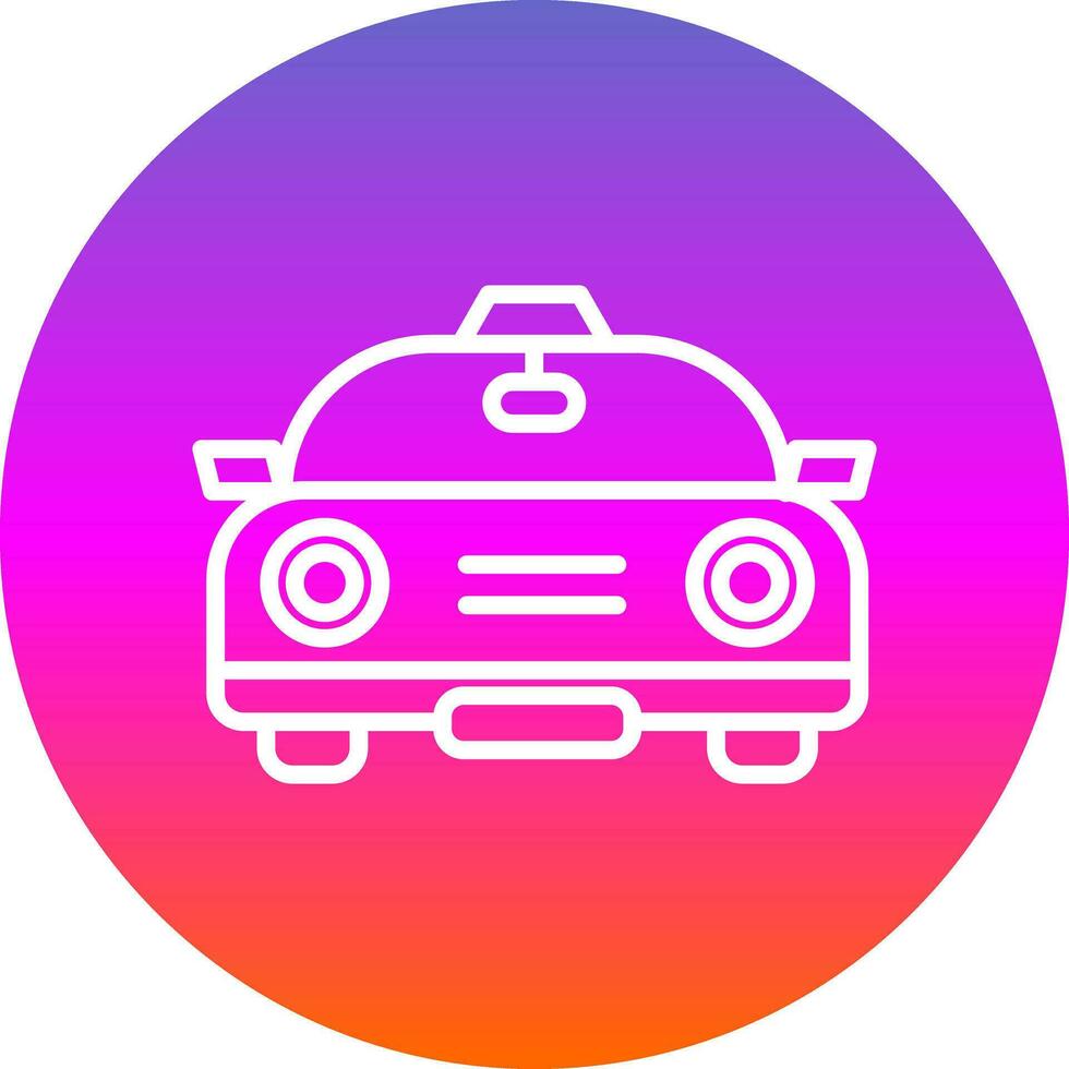 diseño de icono de vector de taxi