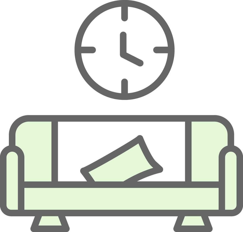 Waiting room Vector Icon Design