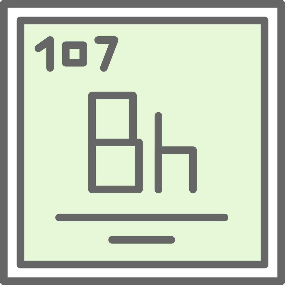 bohrium vector icono diseño