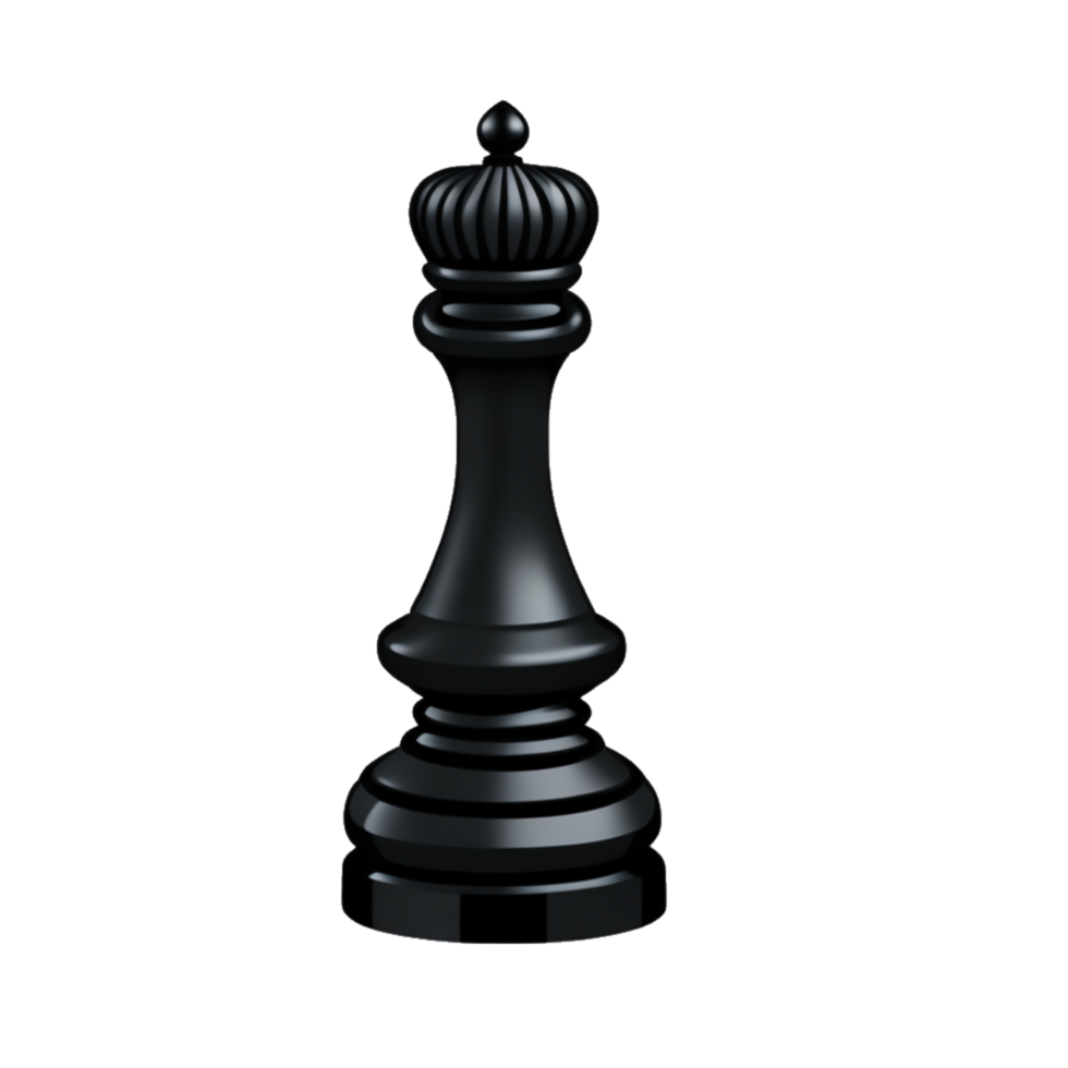 Queen Chess piece clipart  isolated on transparent background, chessboard chess queen clipart , chess queen illustration ,queen chessboard clipart , isolated chess piece on transparent png