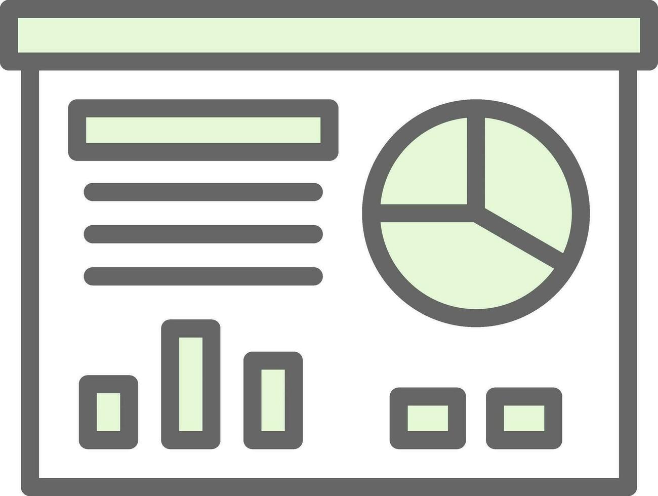 Presentation Vector Icon Design
