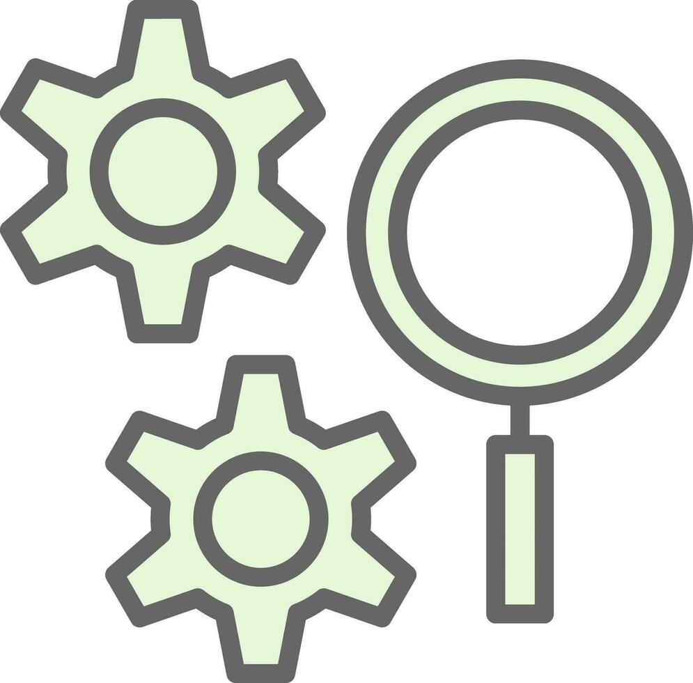 Search engine Vector Icon Design