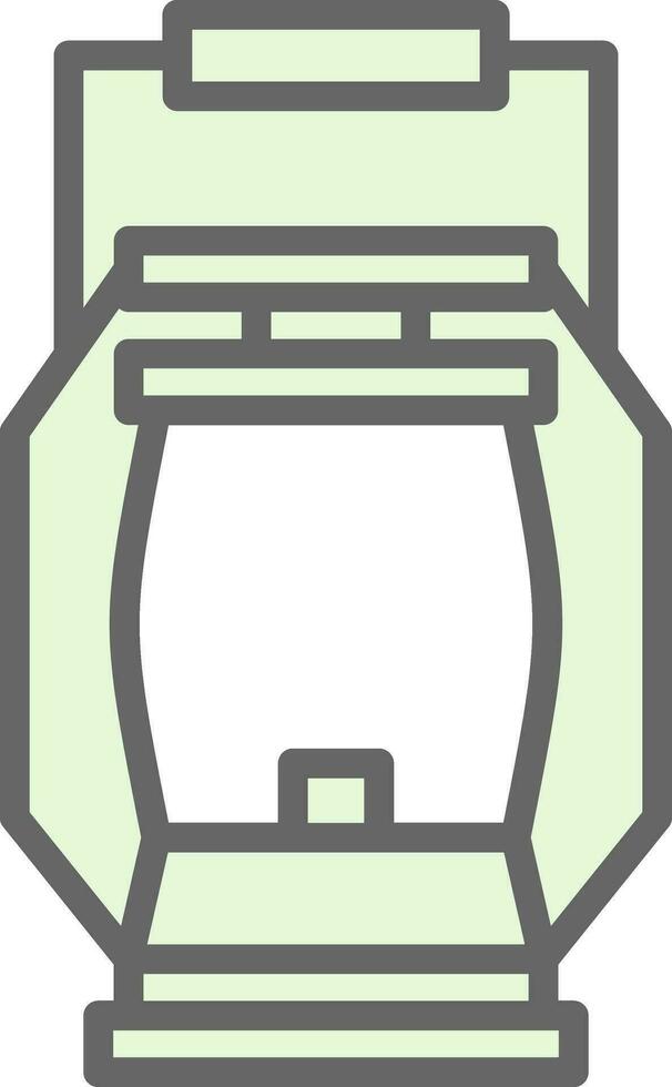 Old light Vector Icon Design