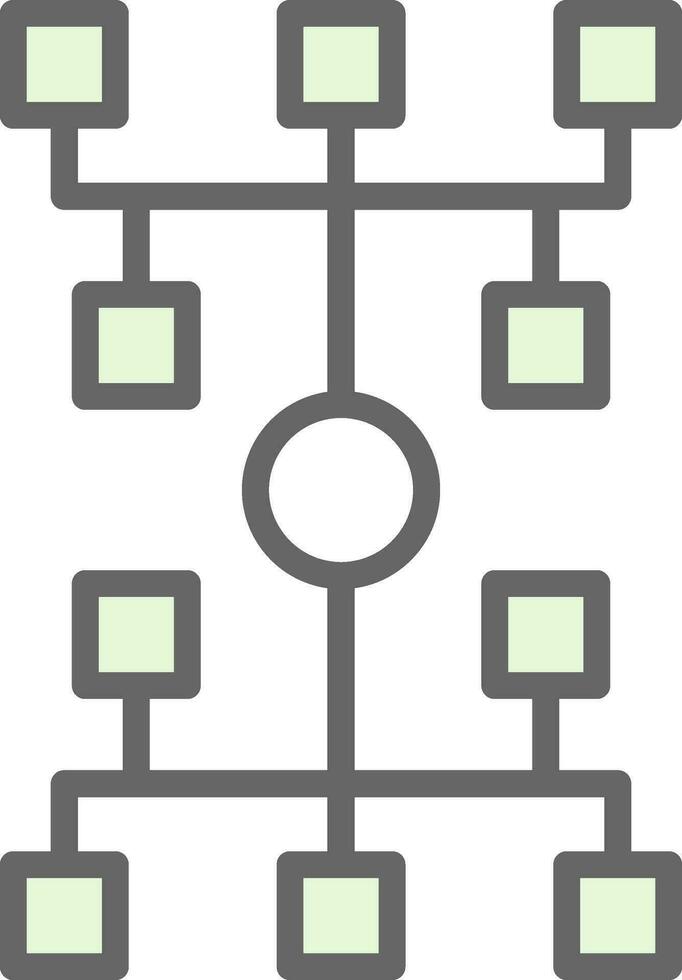 diseño de icono de vector de algoritmo