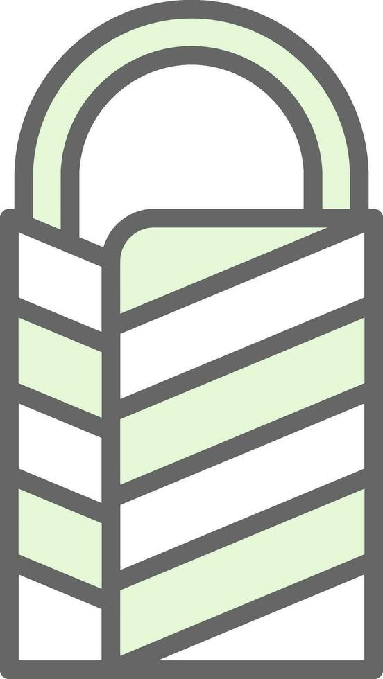 Sleeping bag Vector Icon Design