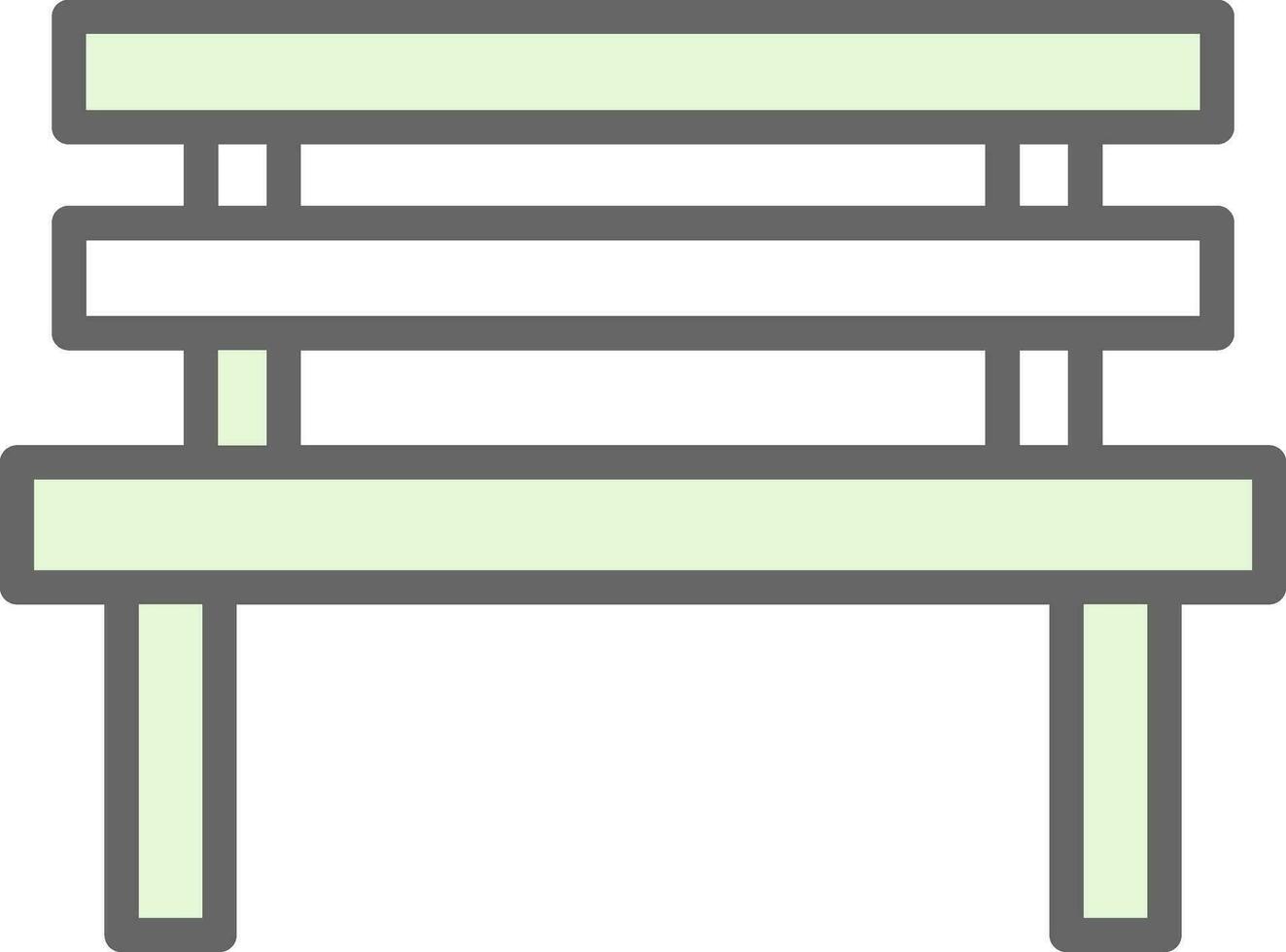 Bench Vector Icon Design