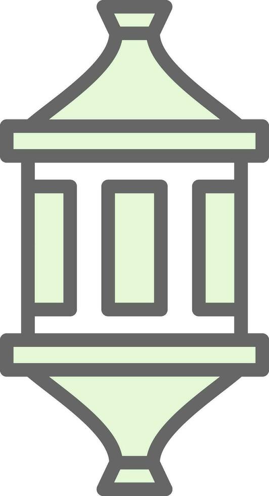 Lantern Vector Icon Design
