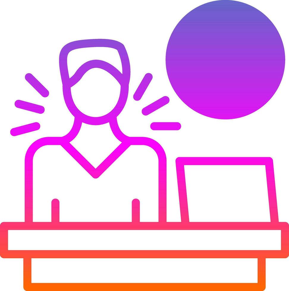 Weakness Vector Icon Design