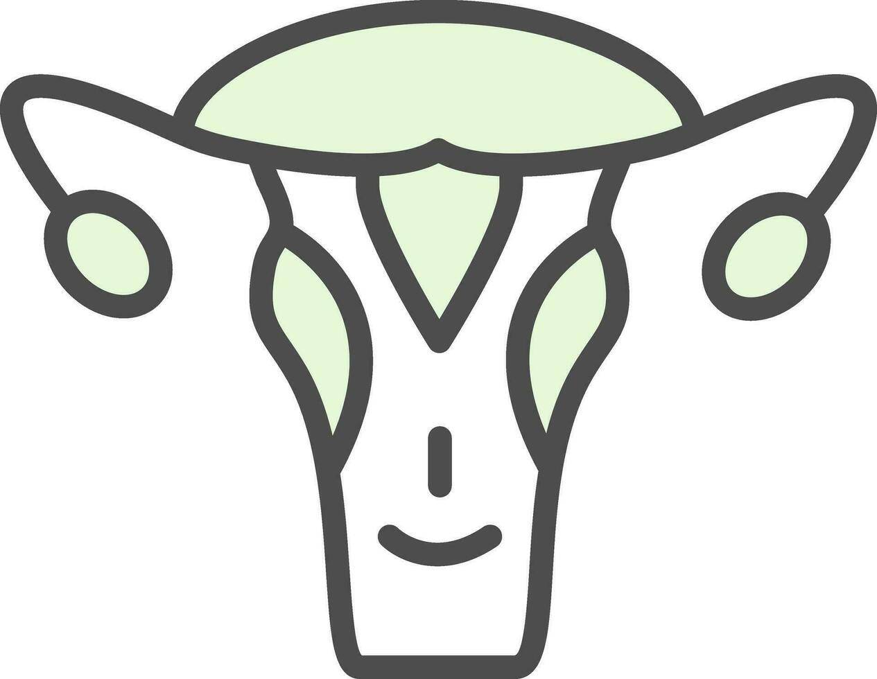 Uterus Vector Icon Design