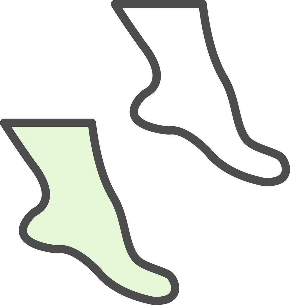 Foot Vector Icon Design