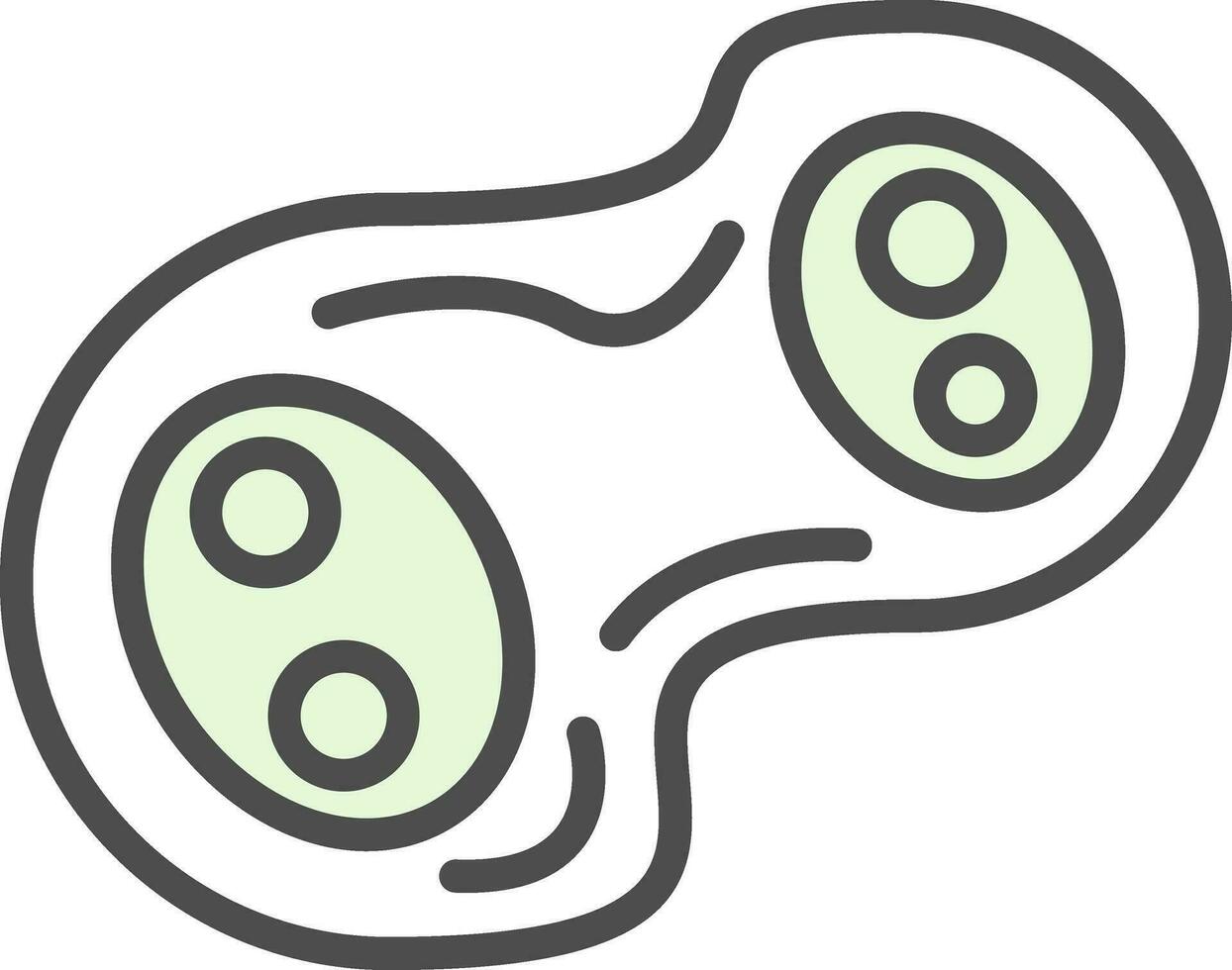 Cell division Vector Icon Design