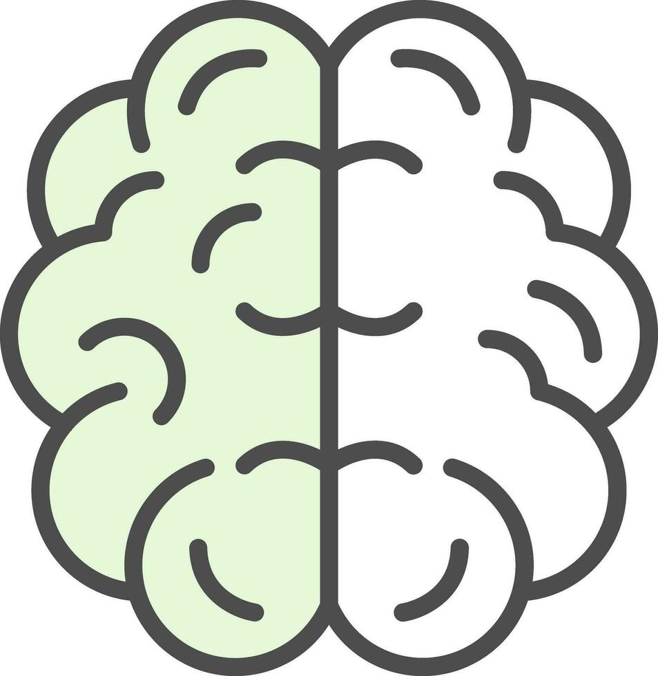 Brain Vector Icon Design