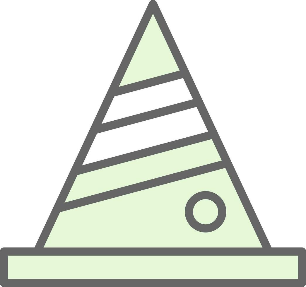 Cone Vector Icon Design
