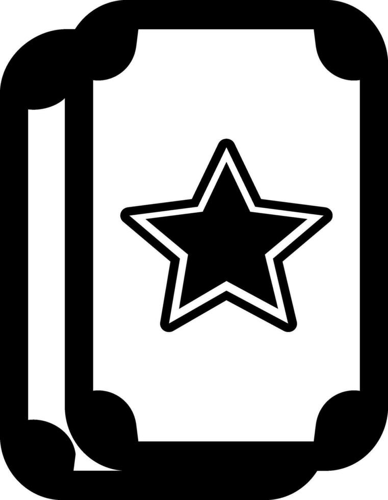 Flat illustration of rating cards. vector