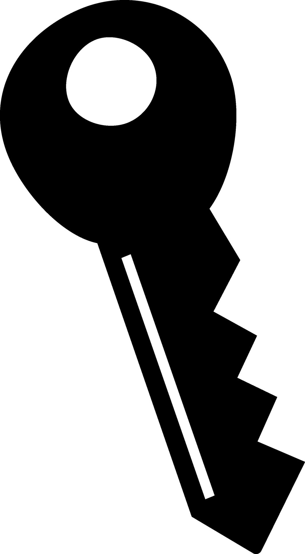 Sign or symbol of key. 24925308 Vector Art at Vecteezy