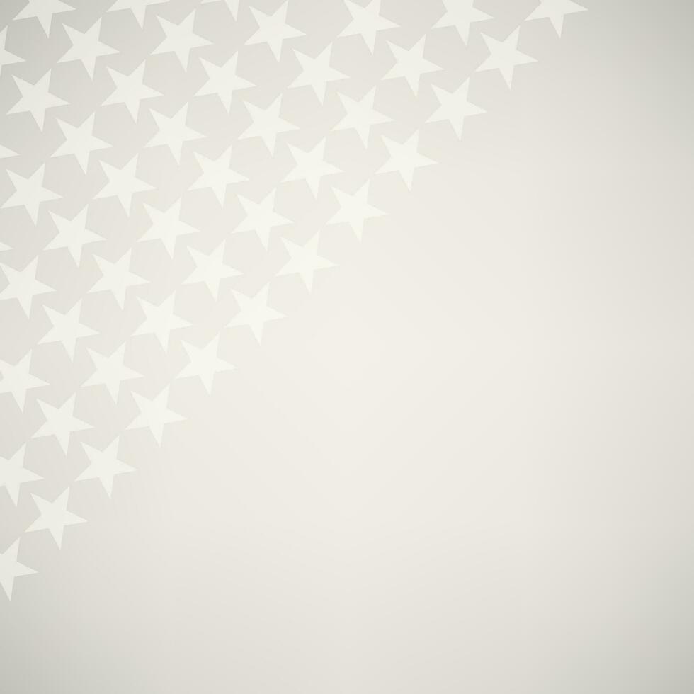 Stars decorated creative background. vector