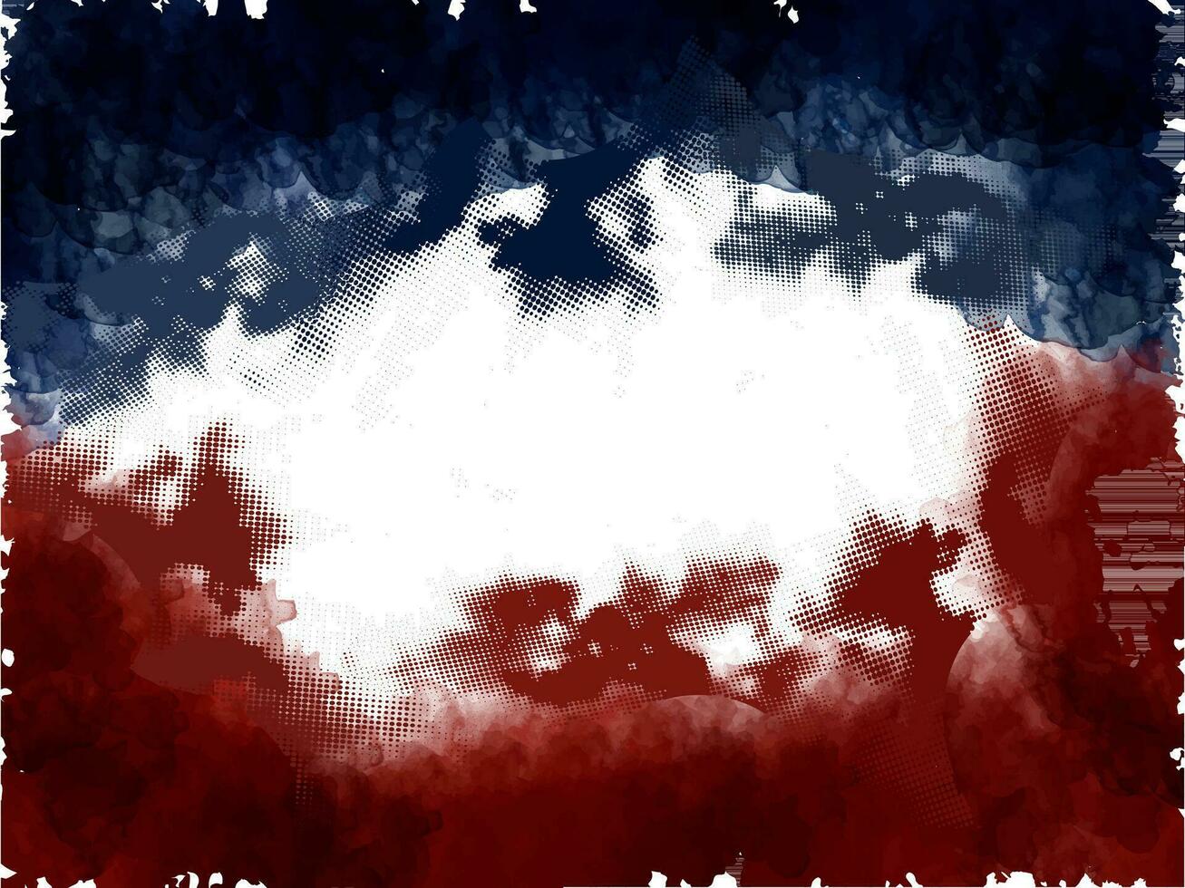 Abstract background in blue and red colors. vector