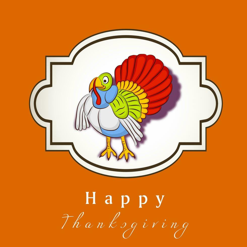 Happy Thanksgiving Background. vector