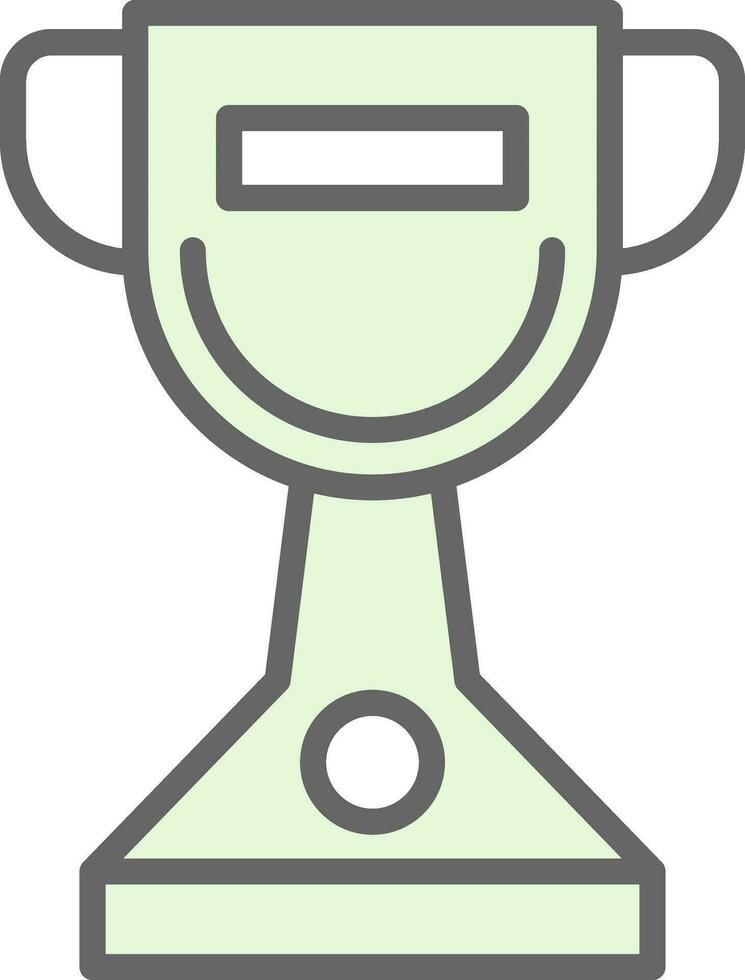 Trophy Vector Icon Design