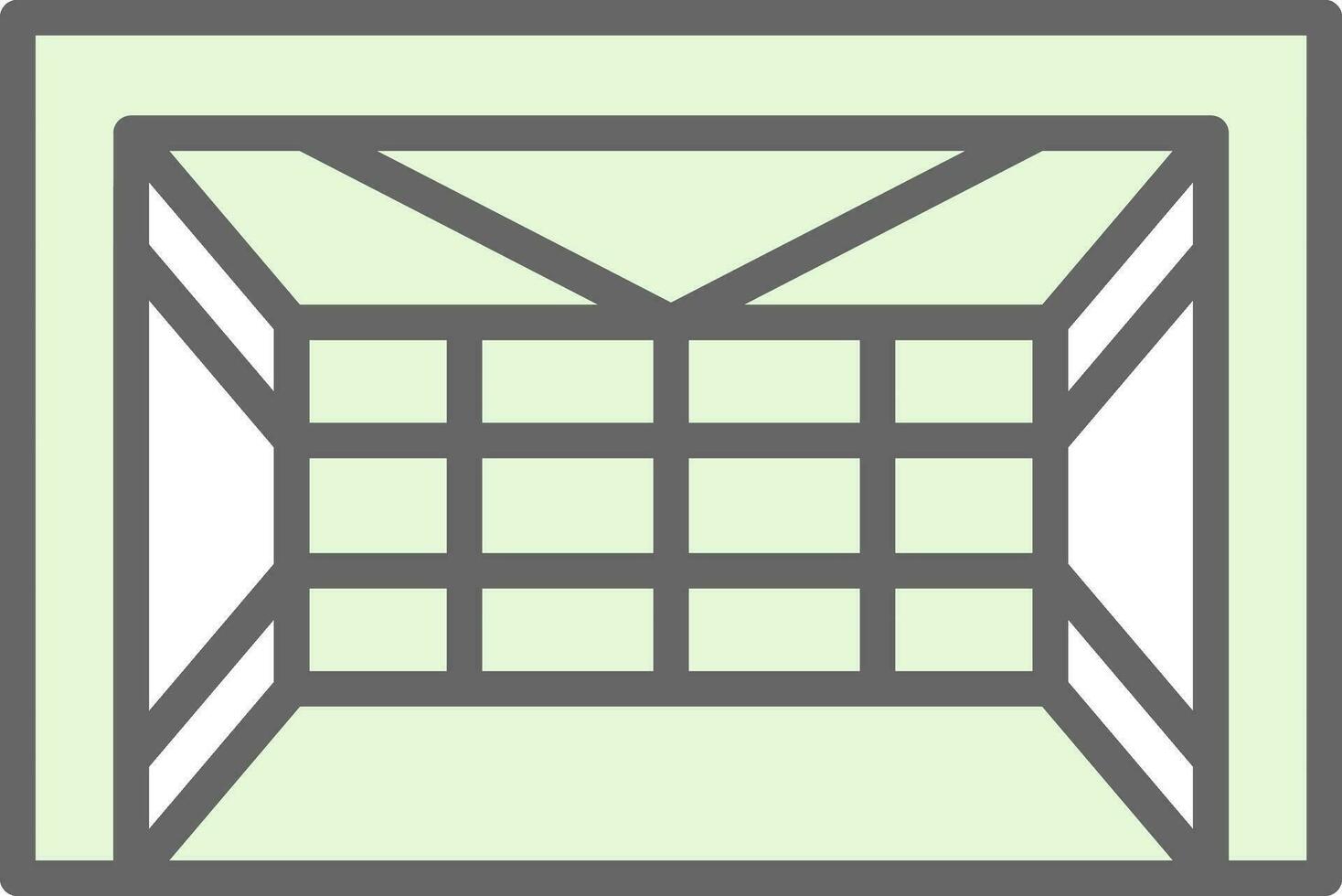 Goal box Vector Icon Design