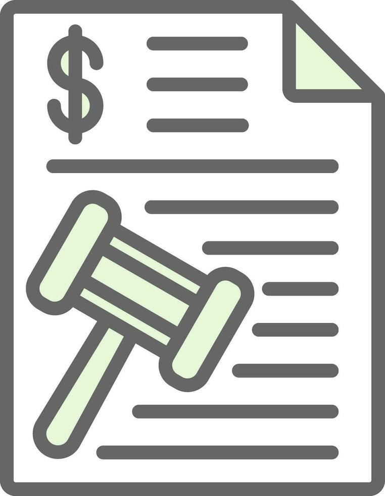 Penalty Vector Icon Design