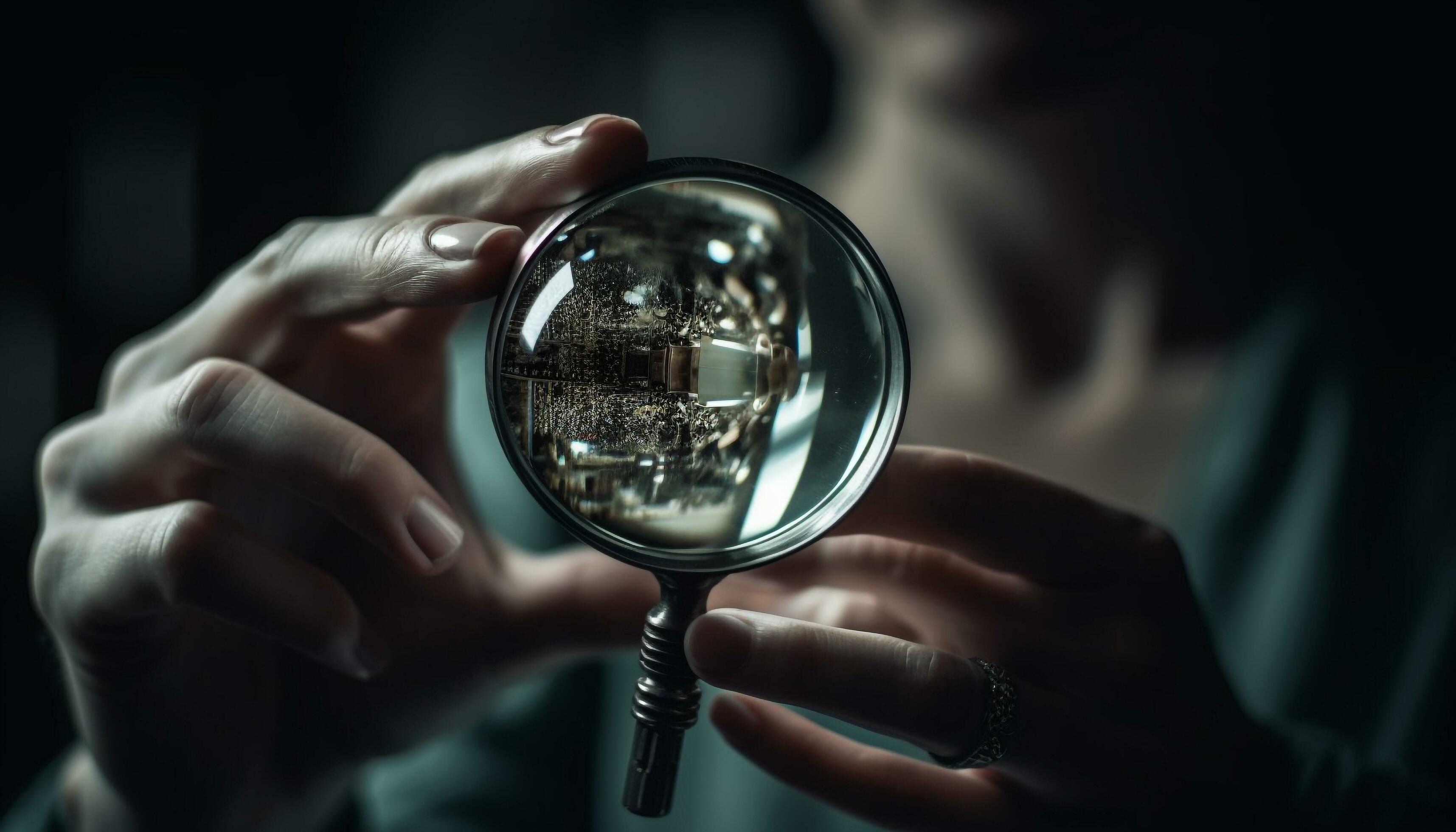 Magnifying Glass Scientist