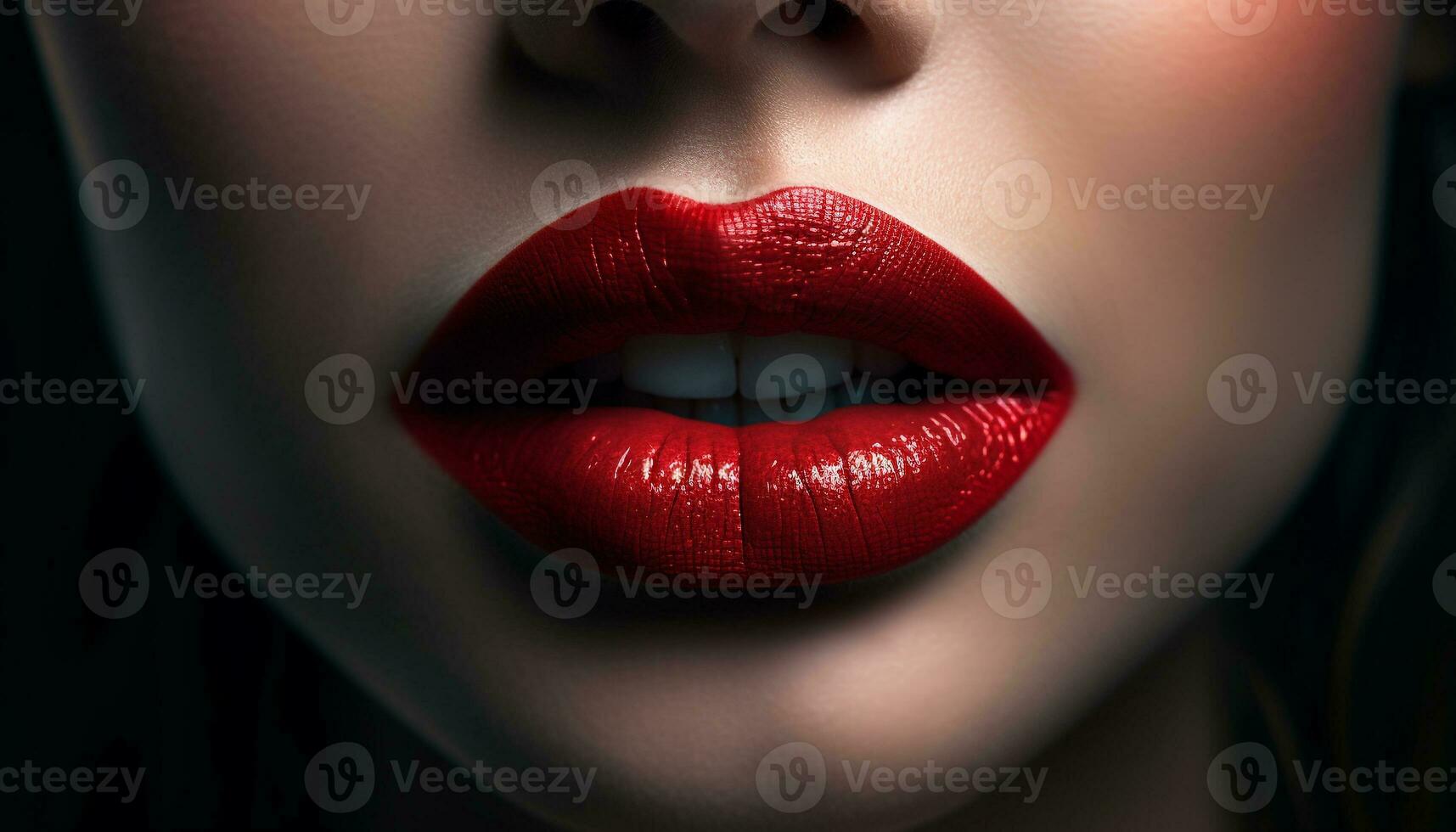 Young woman with passion and desire for perfection exudes glamour