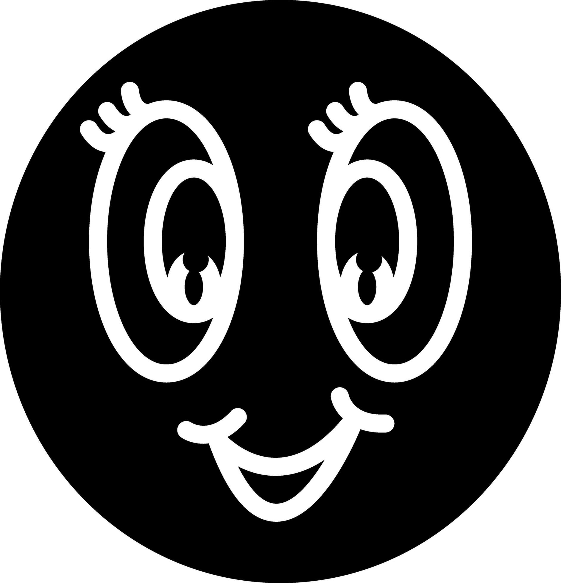 solid icon for anime 24930368 Vector Art at Vecteezy