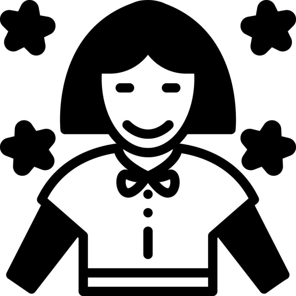 solid icon for child vector