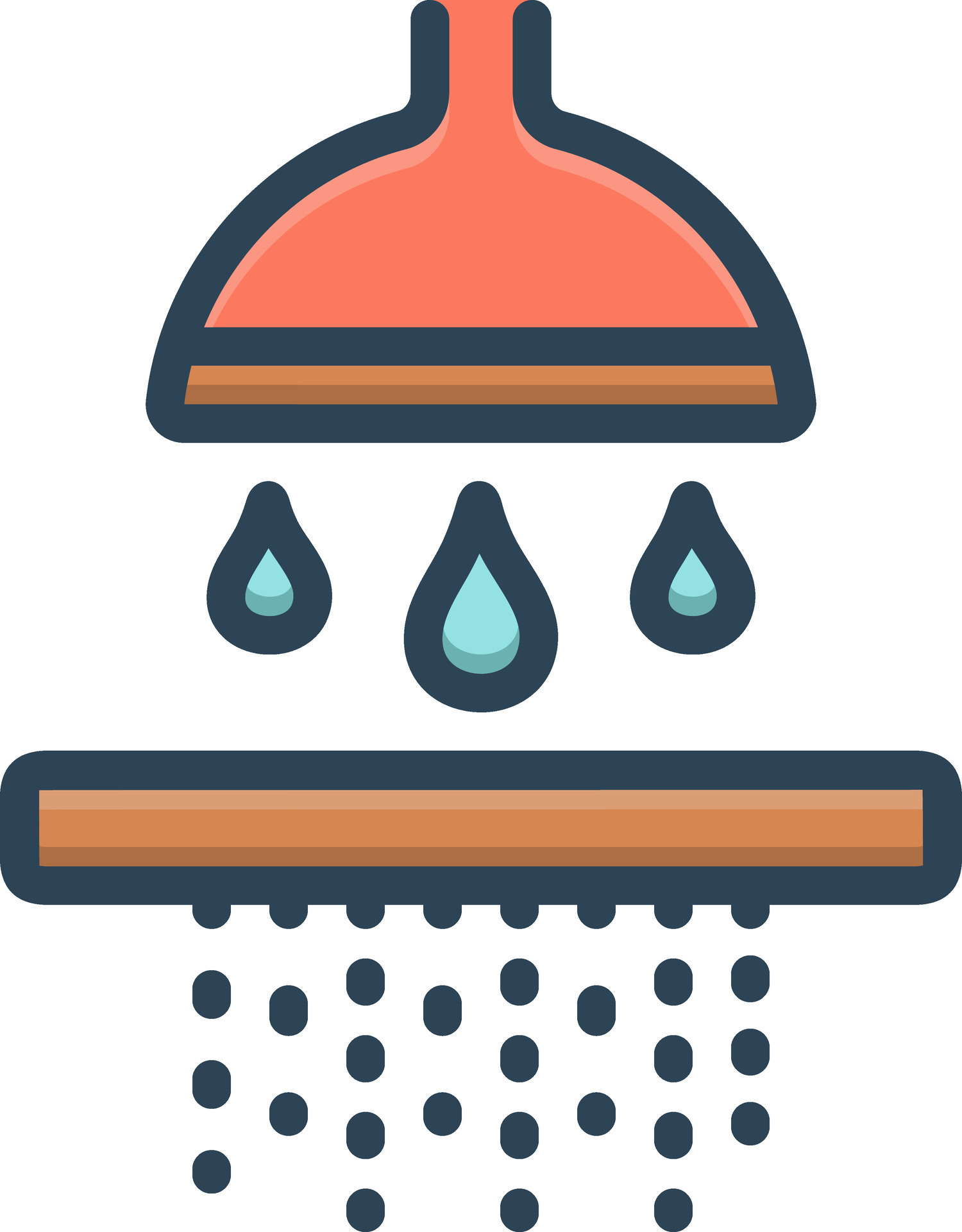 color icon for permeate 24930767 Vector Art at Vecteezy