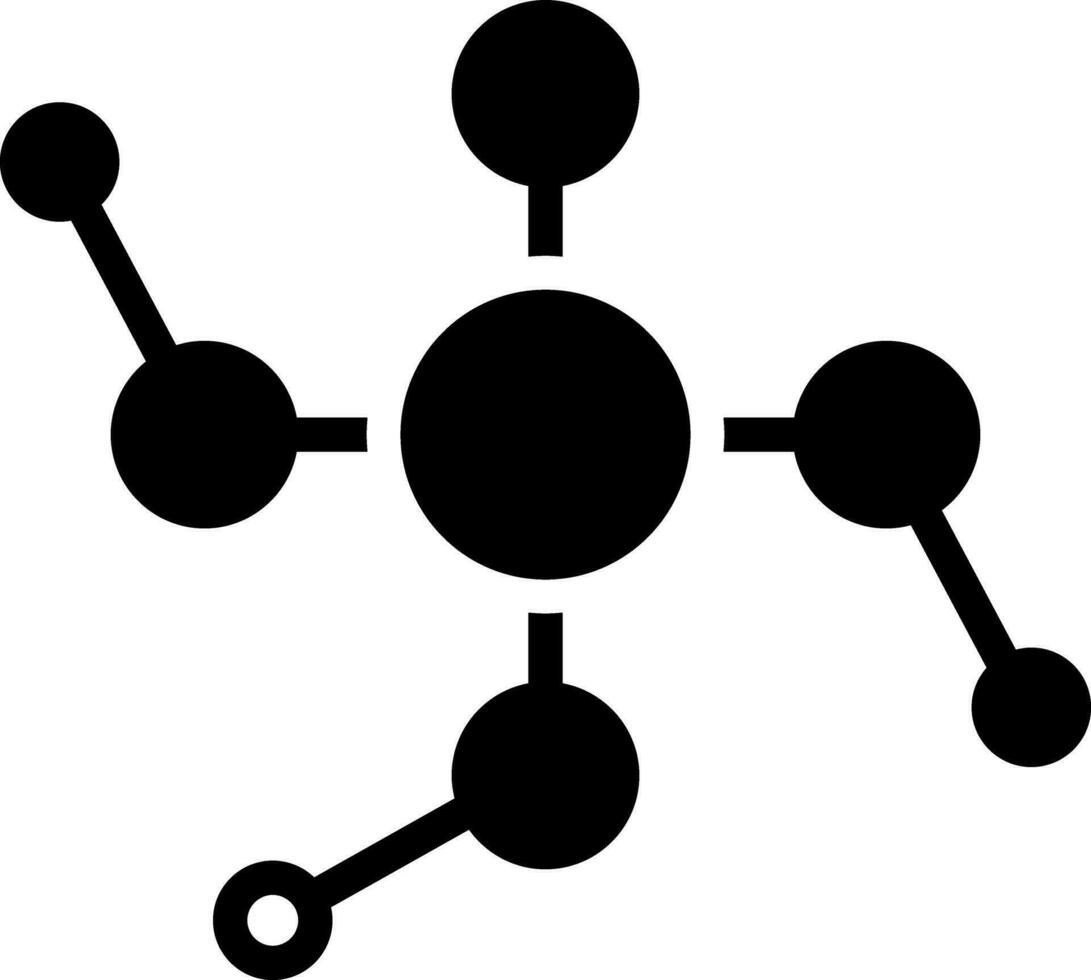 solid icon for phosphoric vector