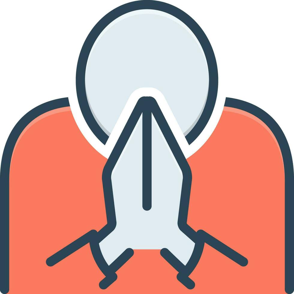 color icon for obedient vector