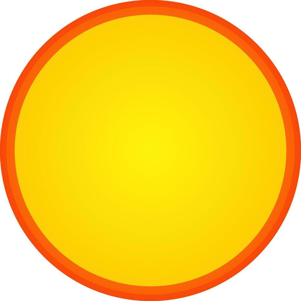 Yellow and orange sticker, tag or label design. vector