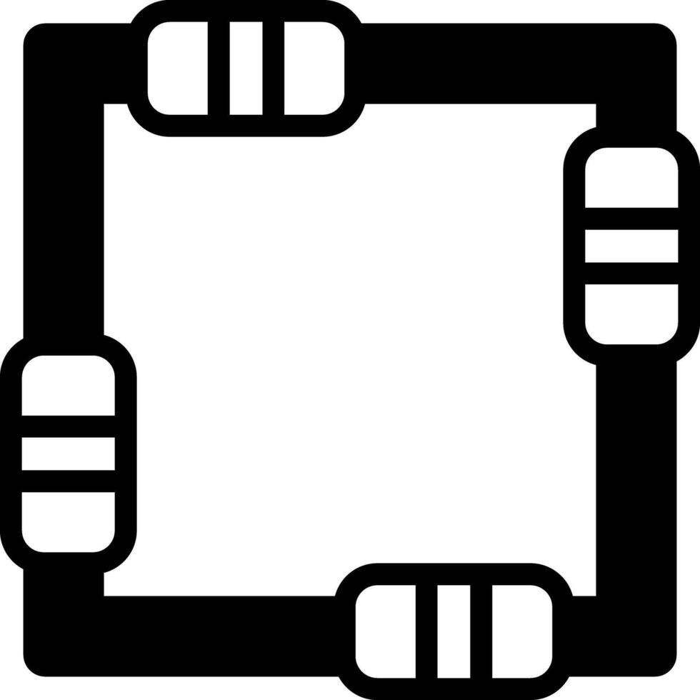 solid icon for support vector