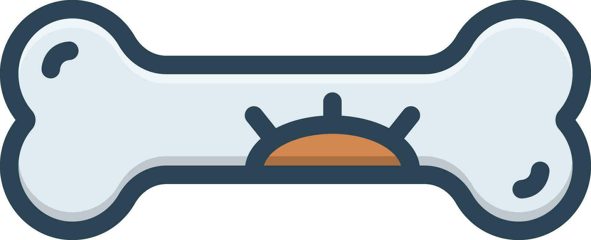 color icon for osteoblast vector