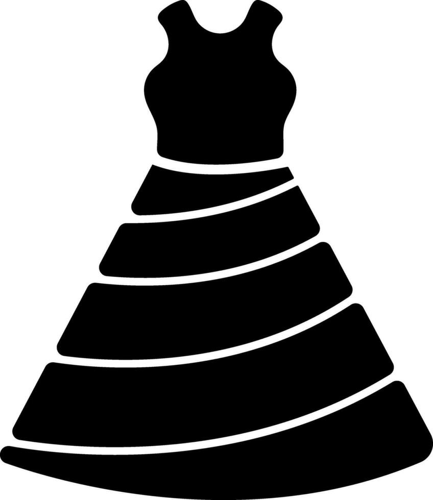Modern Dress, Summer sign or symbol. vector