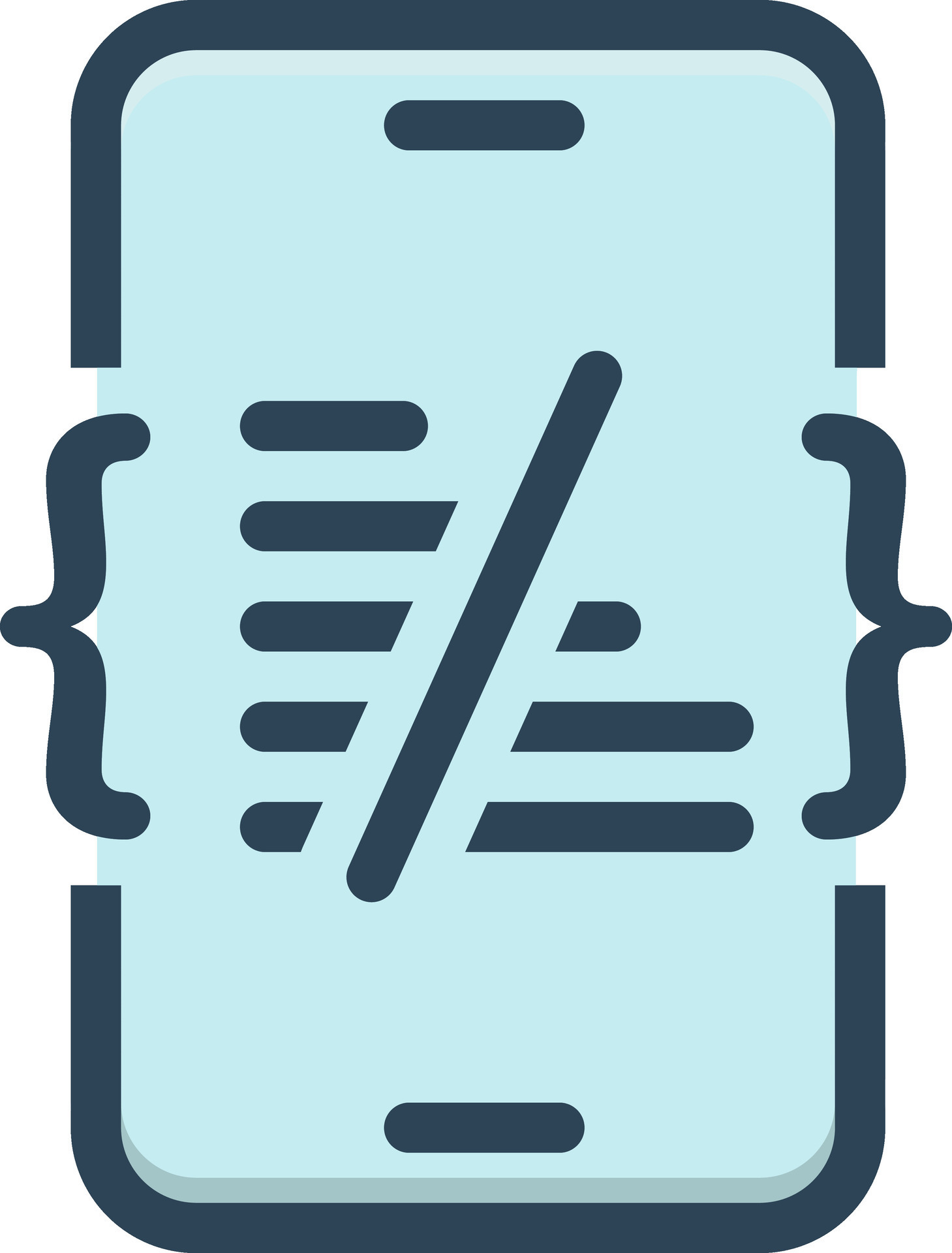 color icon for coding 24931100 Vector Art at Vecteezy