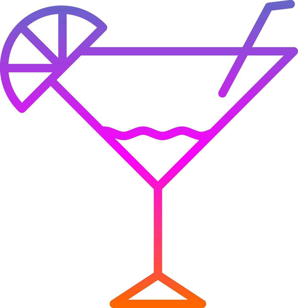 Martini Vector Icon Design